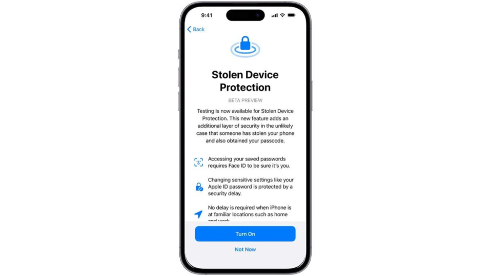 Apple new iPhone Stolen Device Protection will protect you from thieves