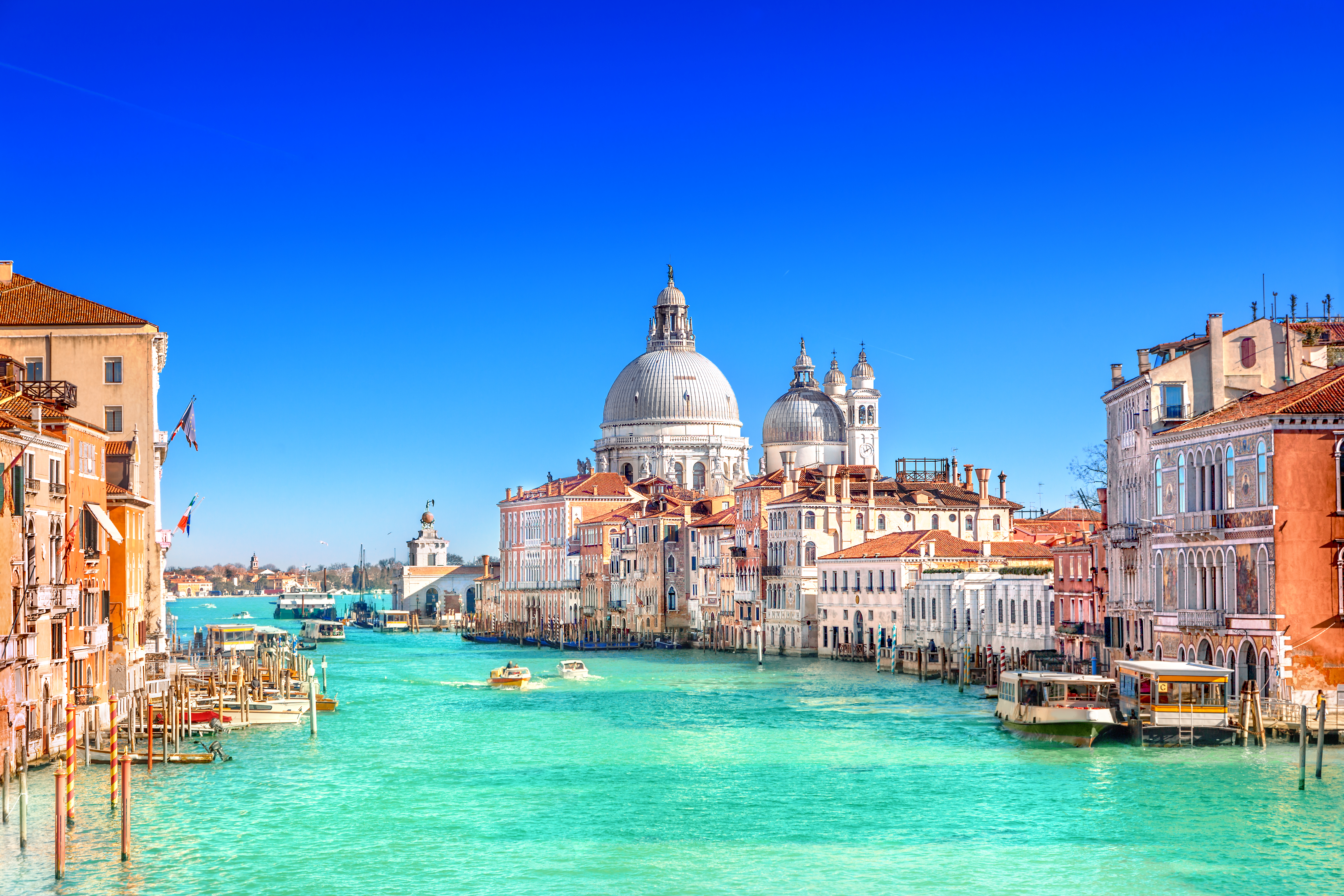 When in Venice, take in the breathtaking view of the Grand Canal