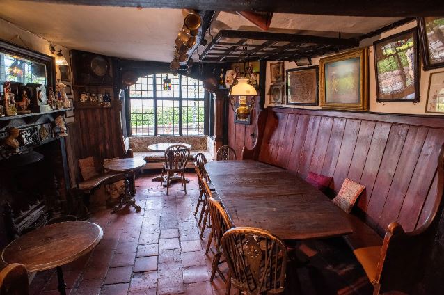The pub is over 900 years old and claims to be the oldest in the country