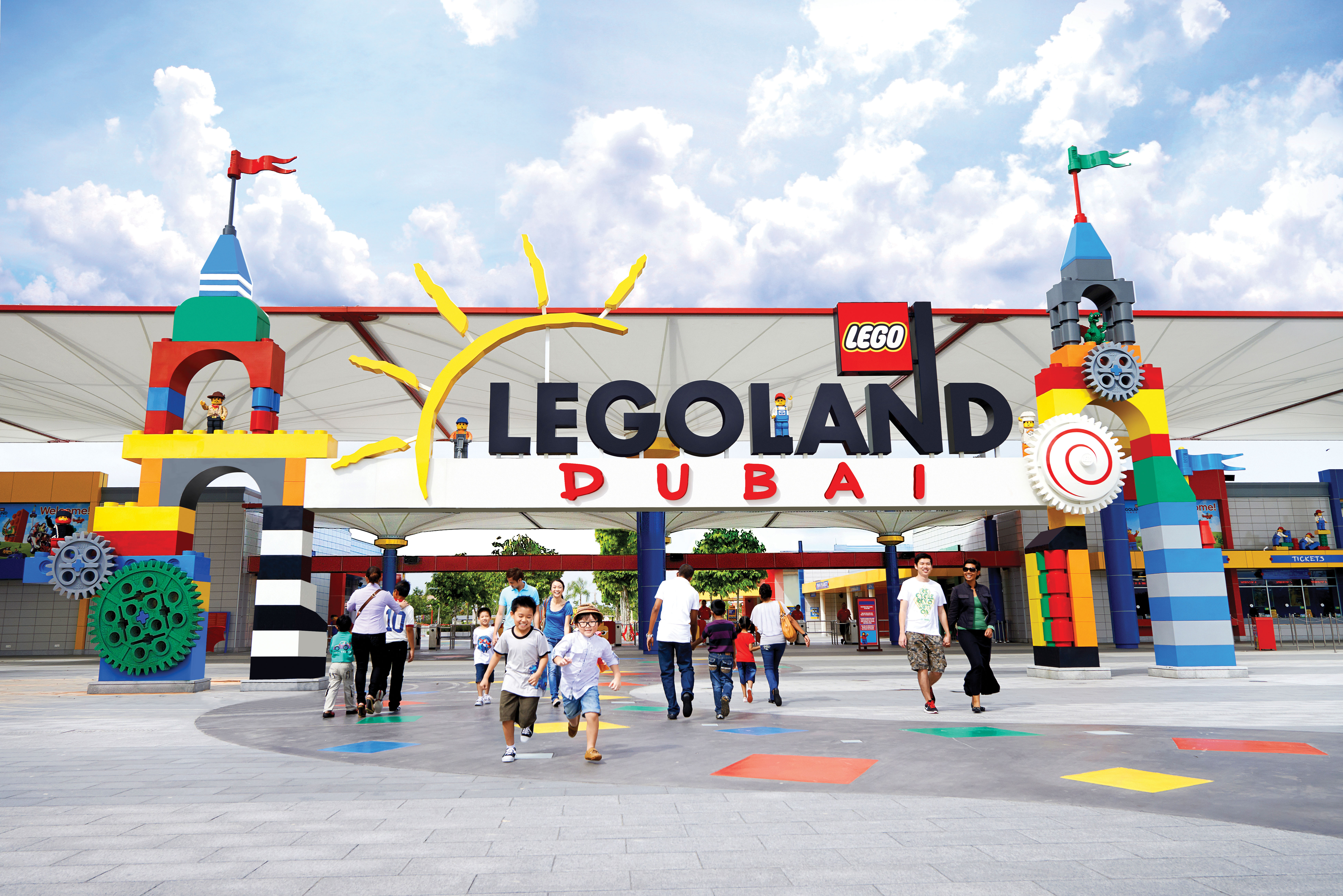 We could do it all at Legoland Dubai