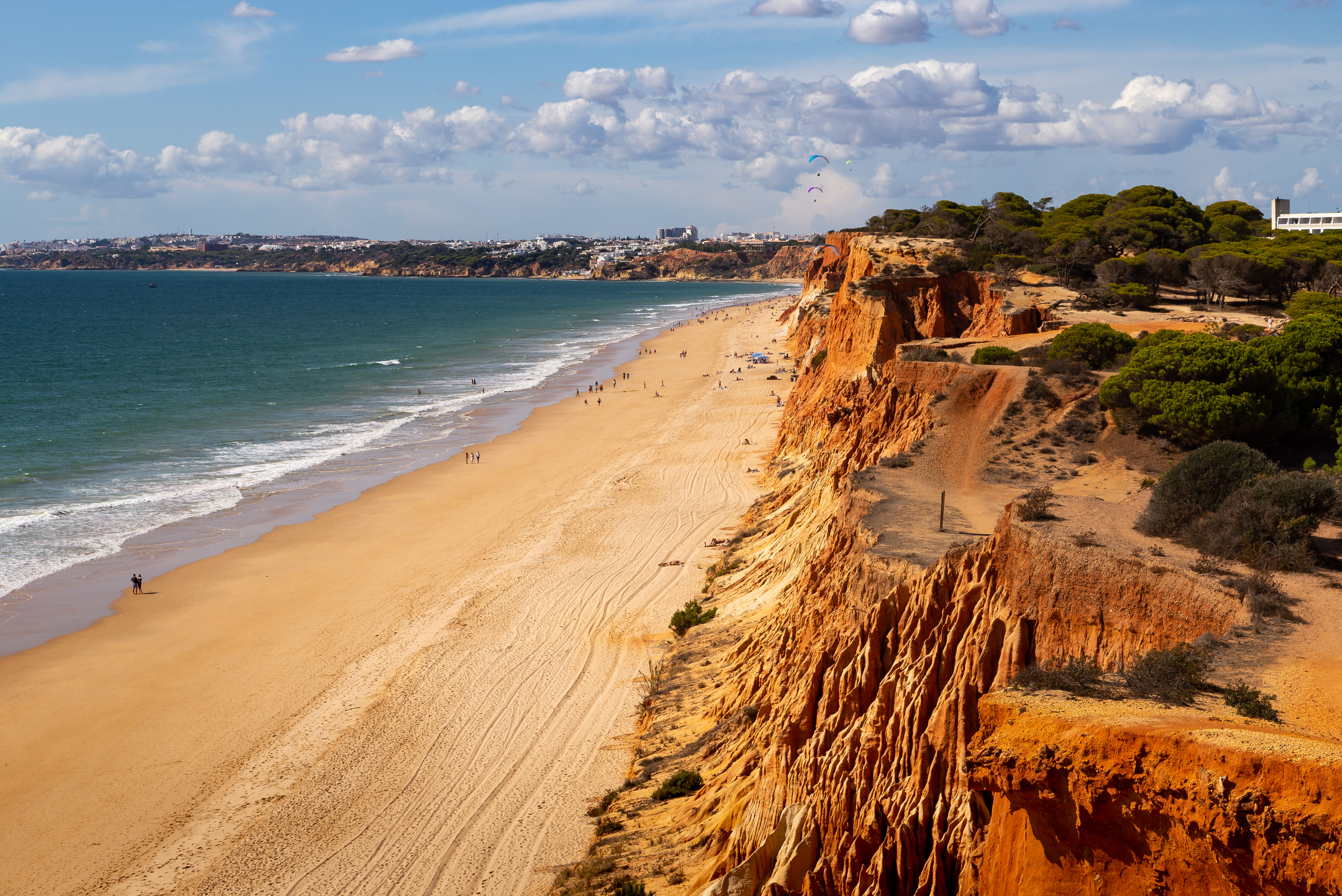 Praia da Falésia in Portugal was named the best beach in the world