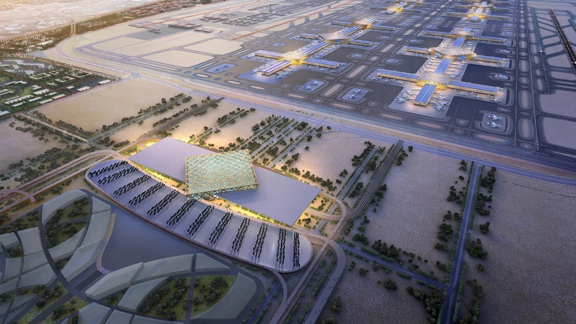 Plans to build the mega airport are very much a work in progress