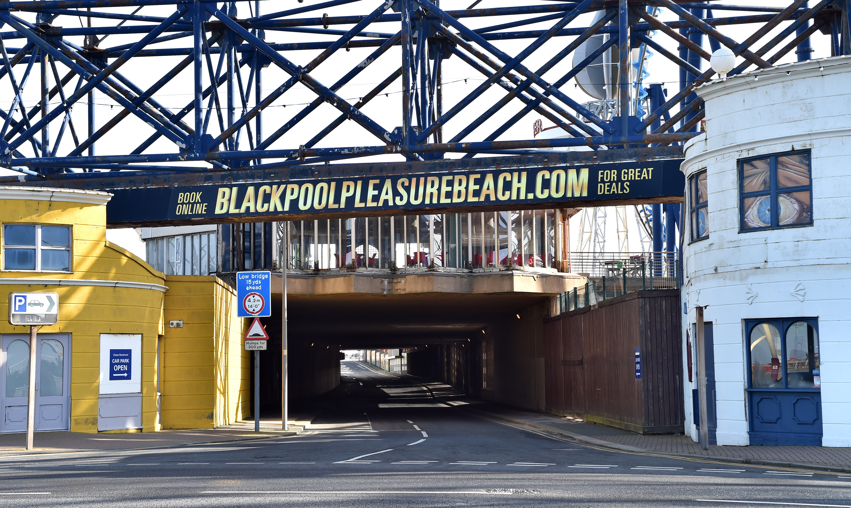 The iconic Blackpool Pleasure Beach has been open since 1896