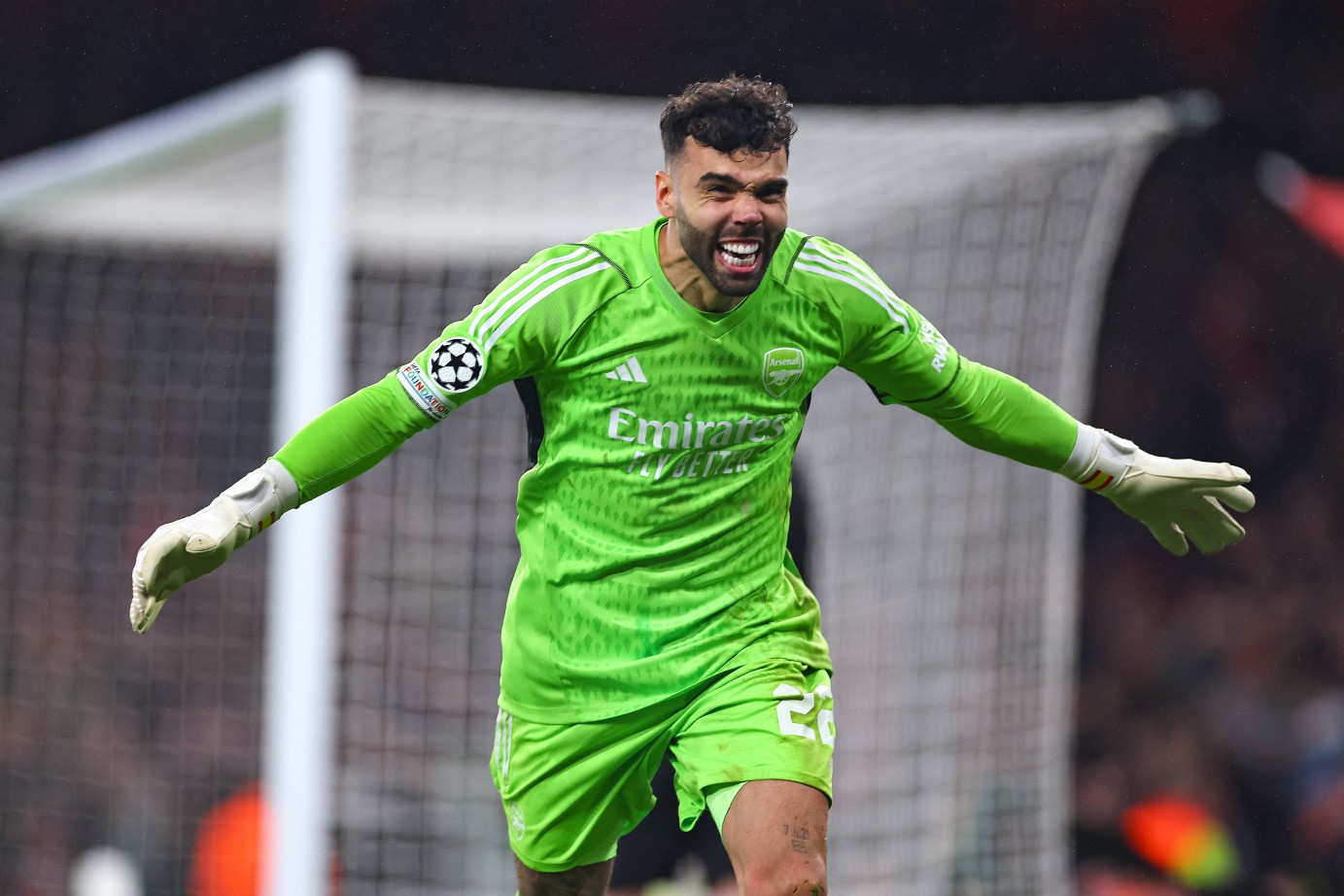 David Raya was the hero for Arsenal in the penalty shootout victory over Porto