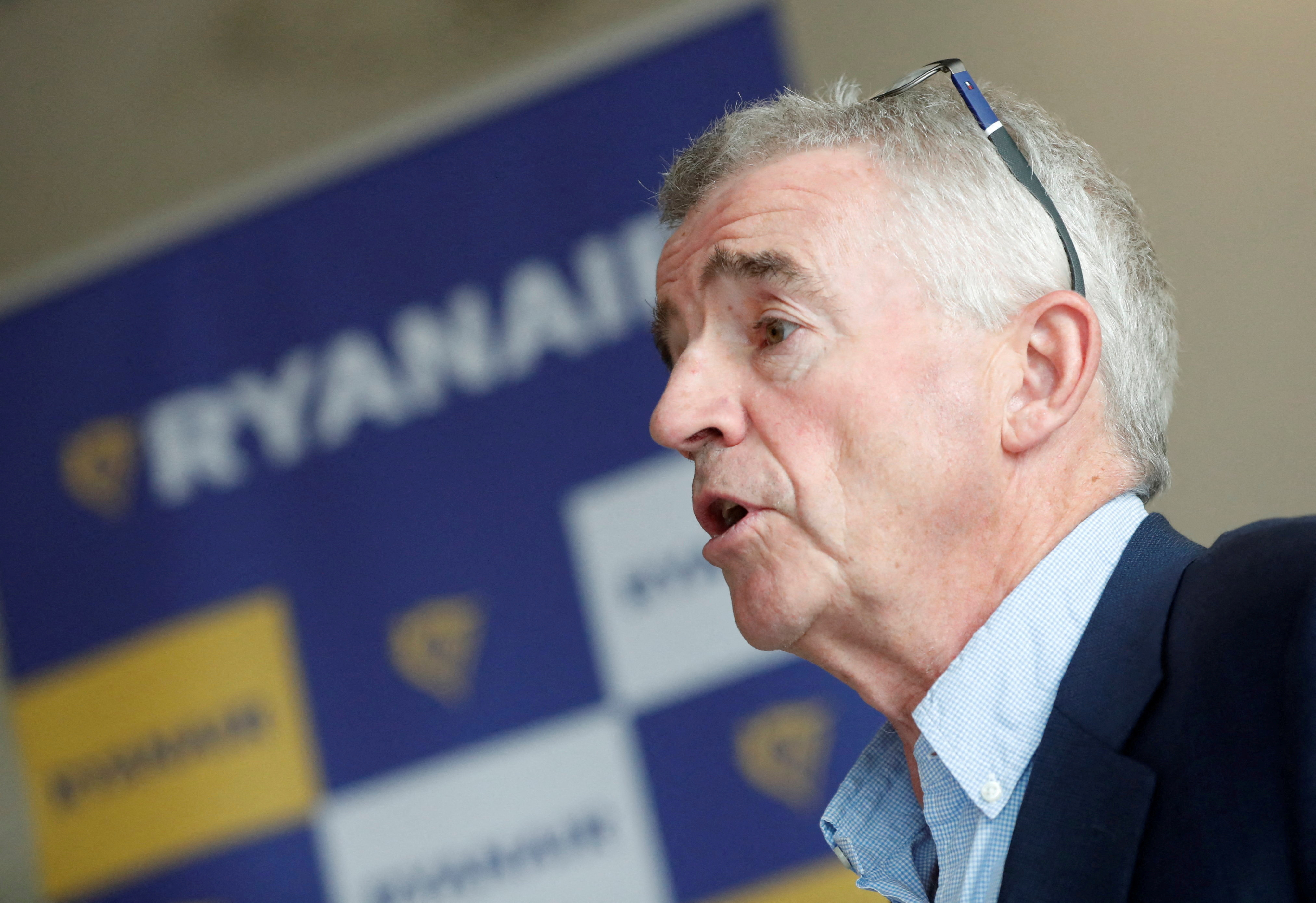 Ryanair boss Michael O'Leary is "disappointed" with the delays