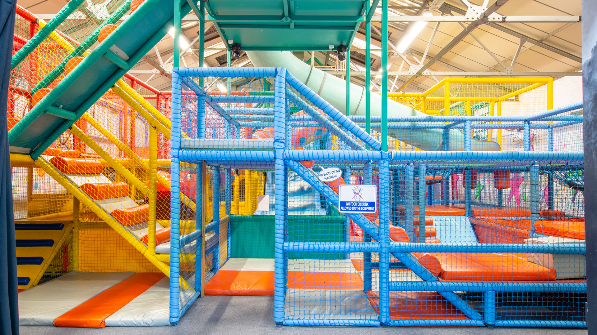 Wonderland: Adult Soft Play offers a jungle of slides, ball pits, swings and passages