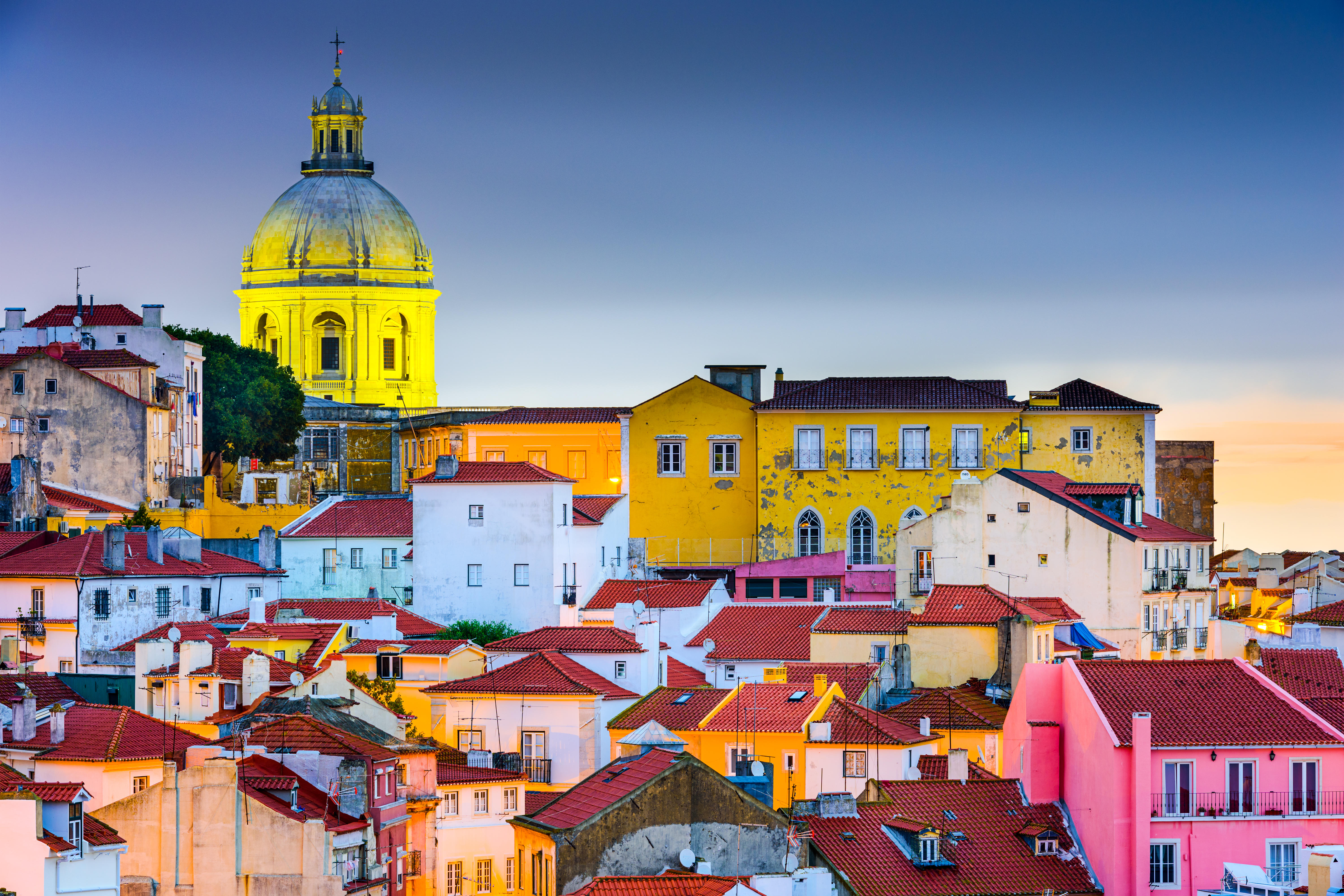 Lisbon's colourful skyline is waiting for you