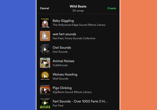 'Wild Beats' playlist grab