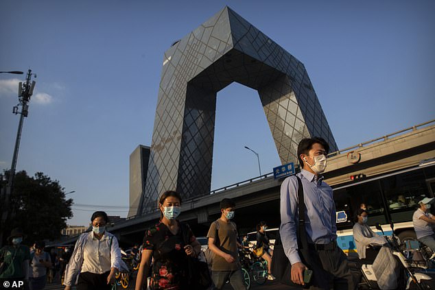 This is not the first building in China to cause a stir. Previously the China Central Television Building (pictured) was mocked for resembling a big pair of boxer shorts