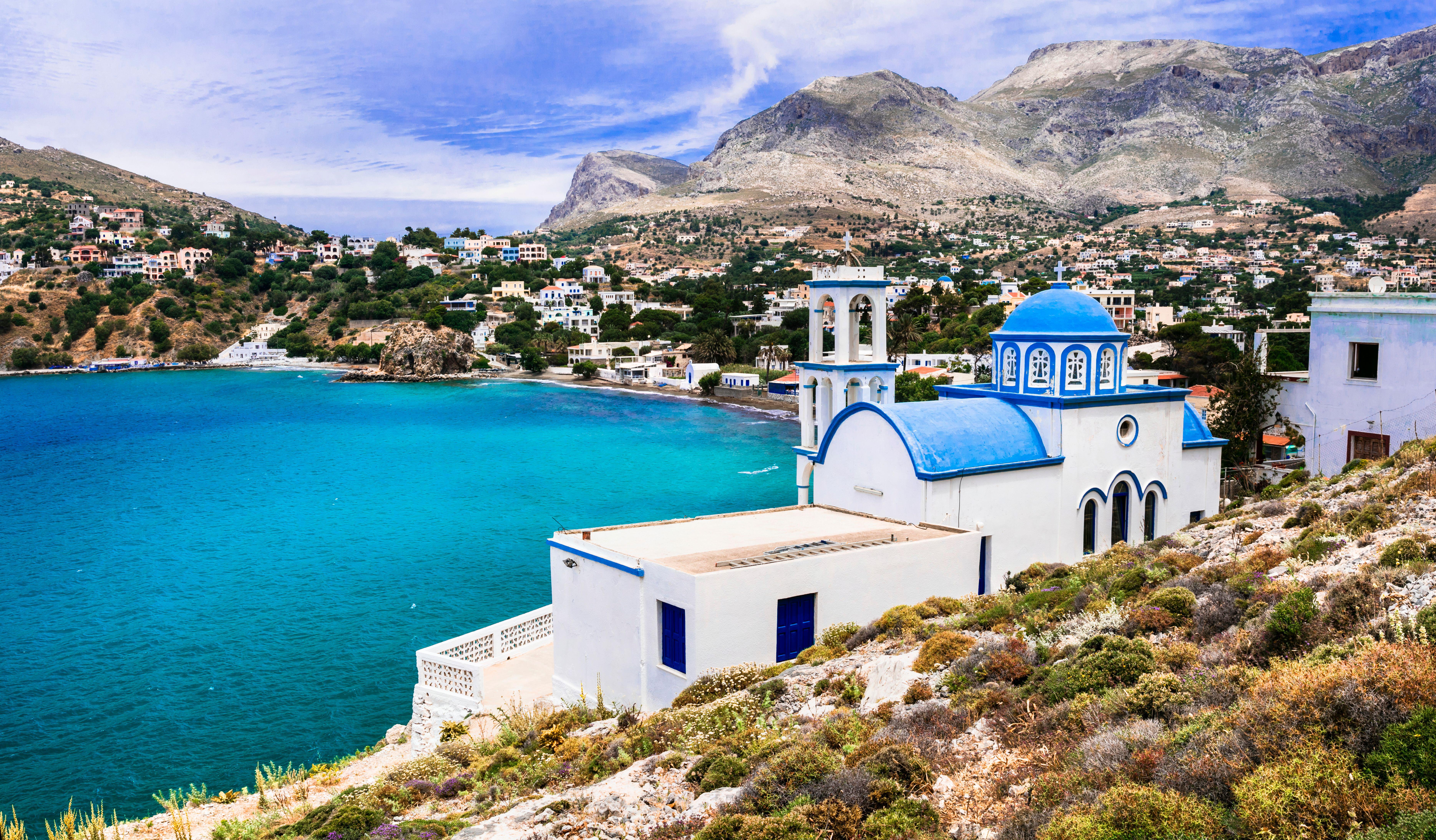 The island is part of the Dodecanese Island Group
