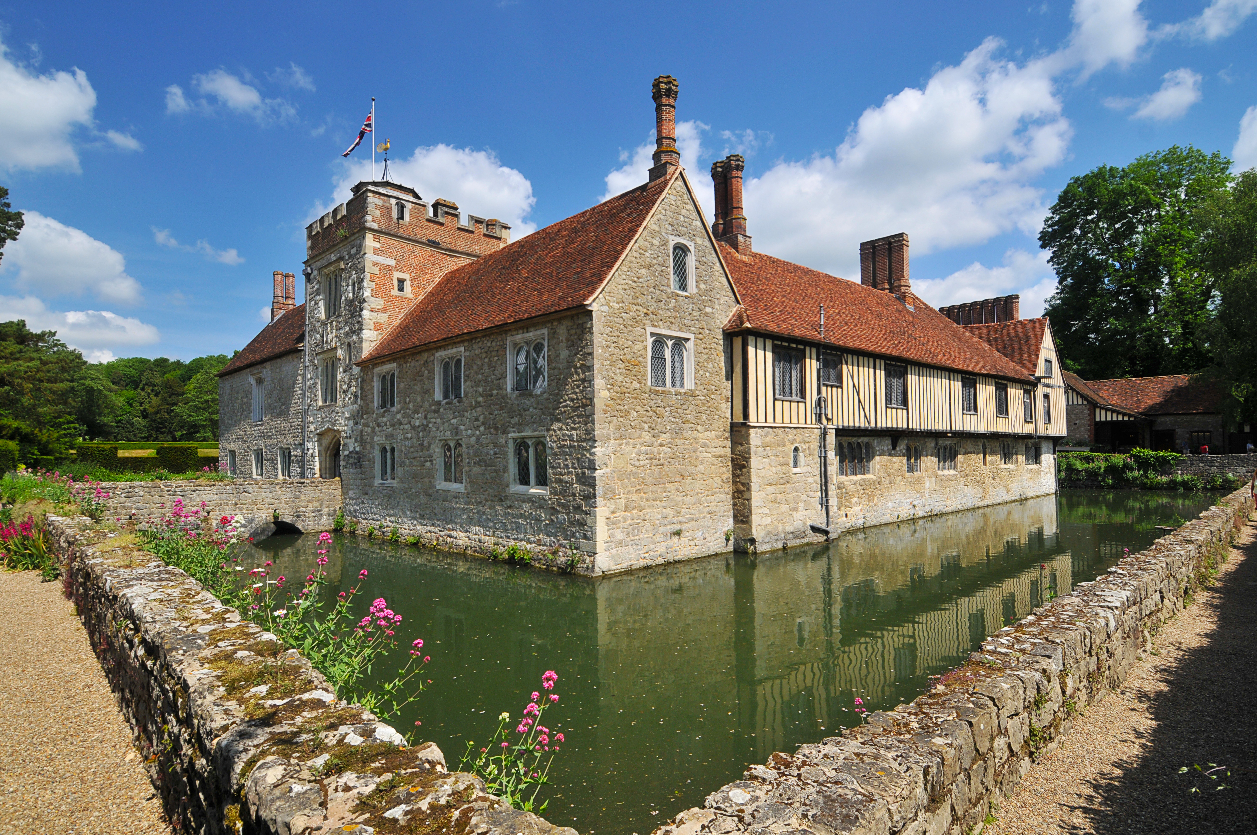 Ightham Mote was built back in the 14th century