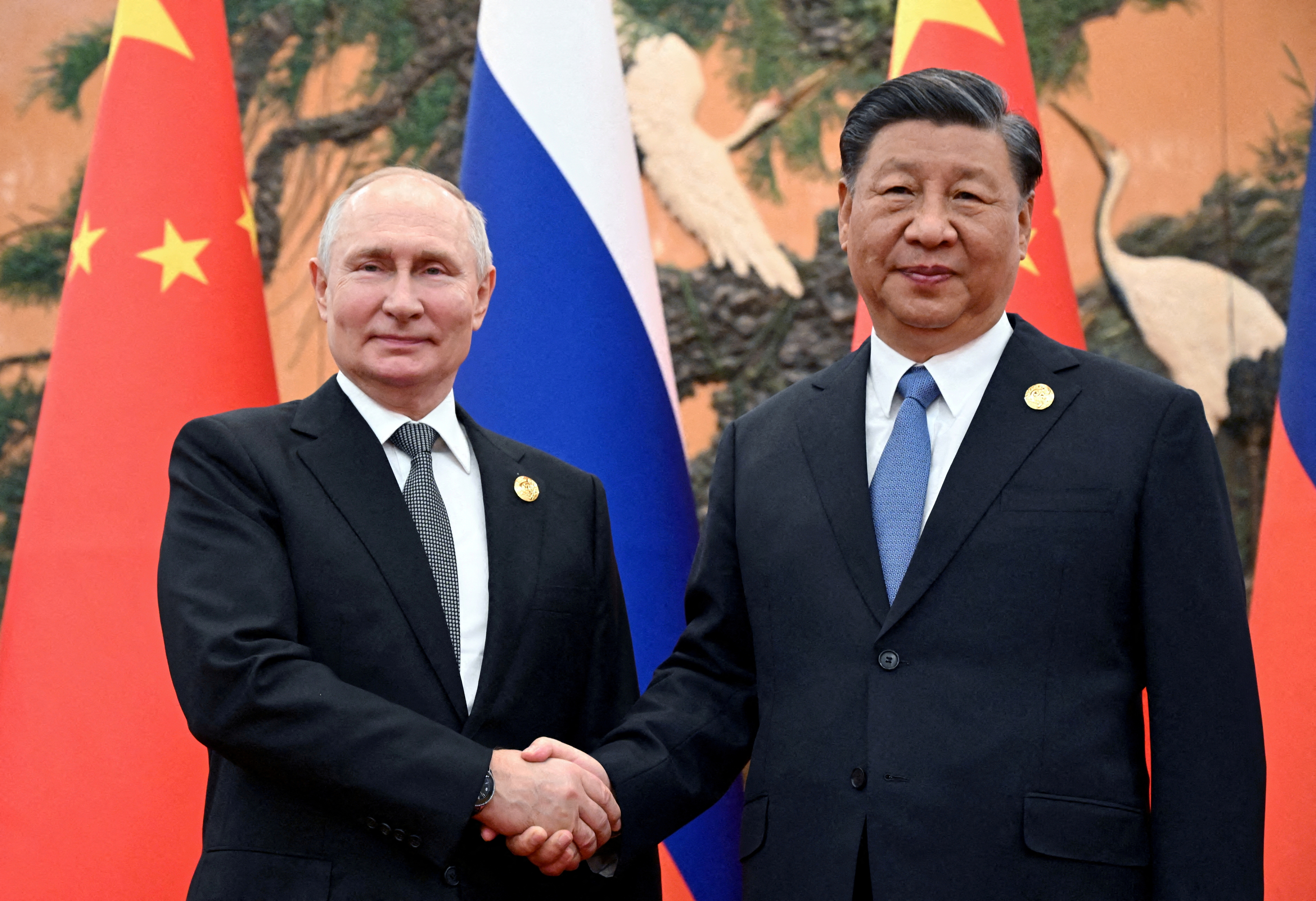 Russian President Vladimir Putin and Chinese President Xi Jinping