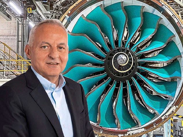 Resurgence: Rolls-Royce shares have doubled in the past year as chief executive Tufan Erginbilgic leads its revival