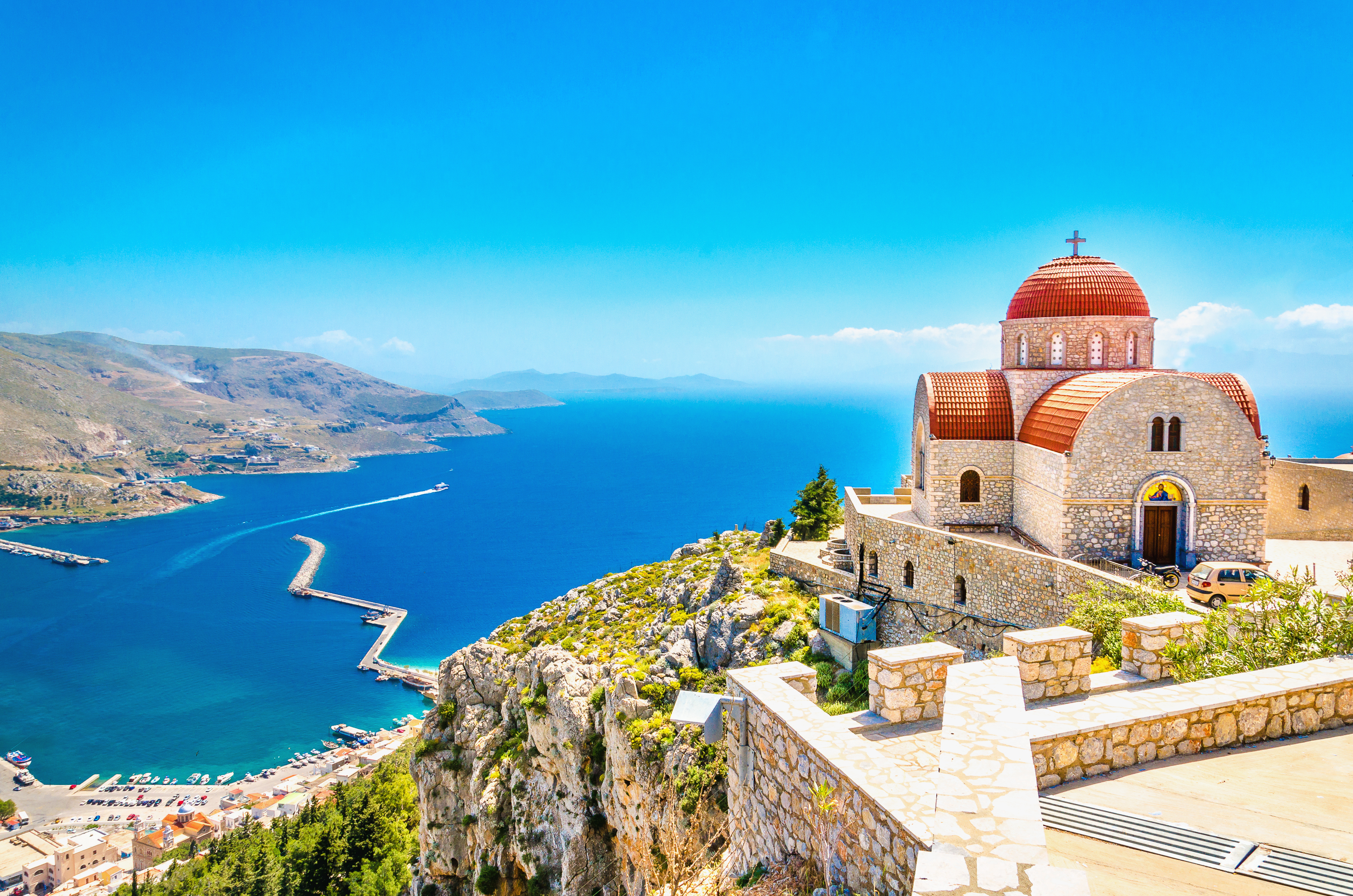Lesser-known Greek islands, Klymnos, Thassos and Lefkada, have taken the top spots in a check on the cheapest package holiday destinations in Europe