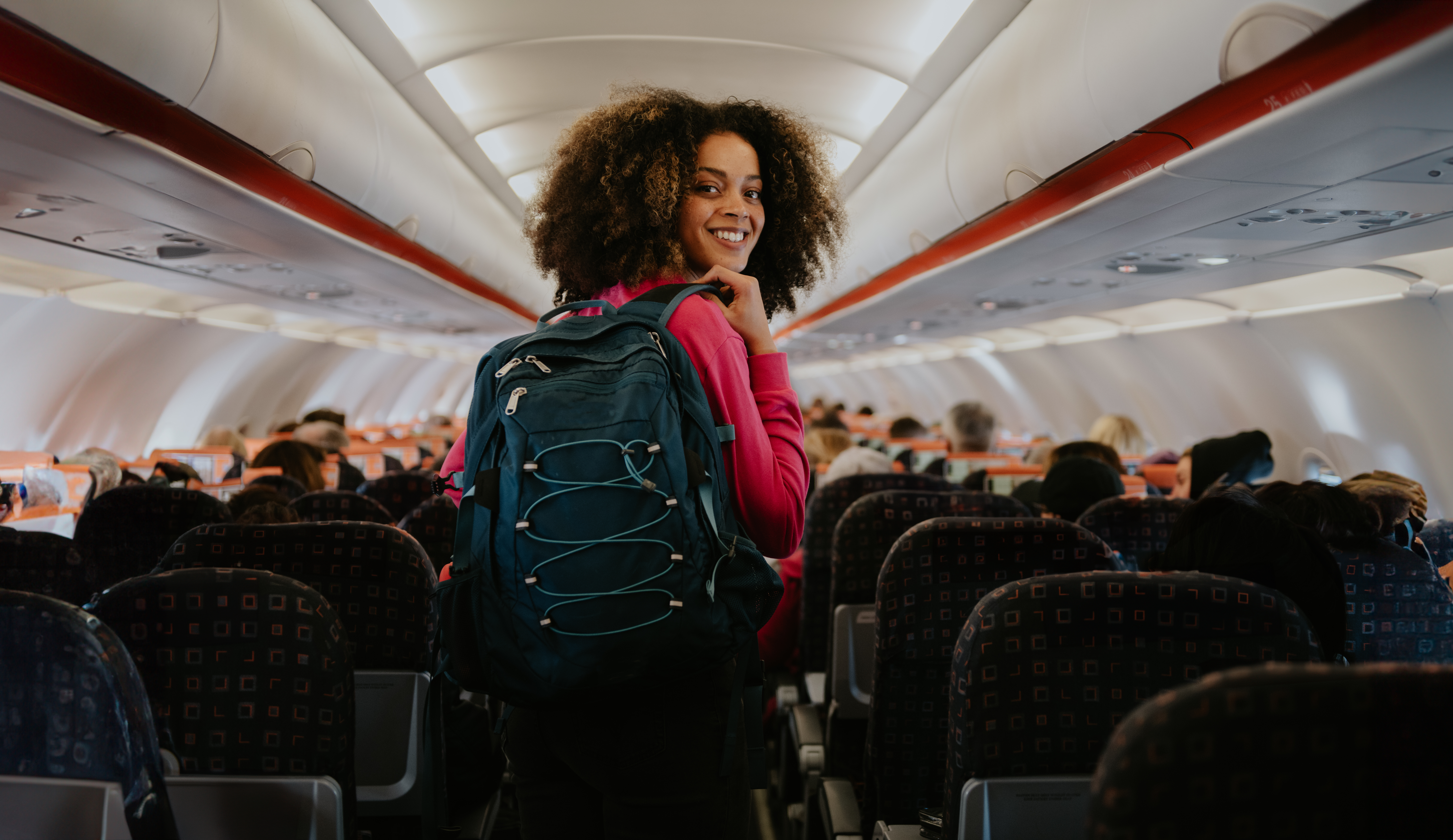 Getting a good seat on a plane can be the perfect way to start a holiday (stock image)