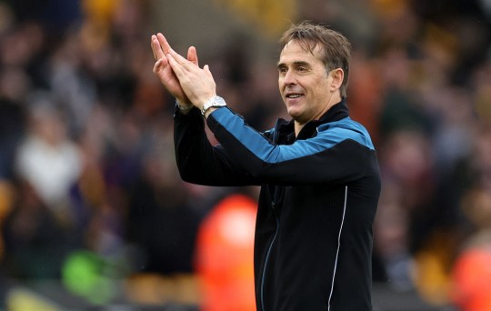 Julen Lopetegui, who looks set to be Moyes' replacement at West Ham, during a football match