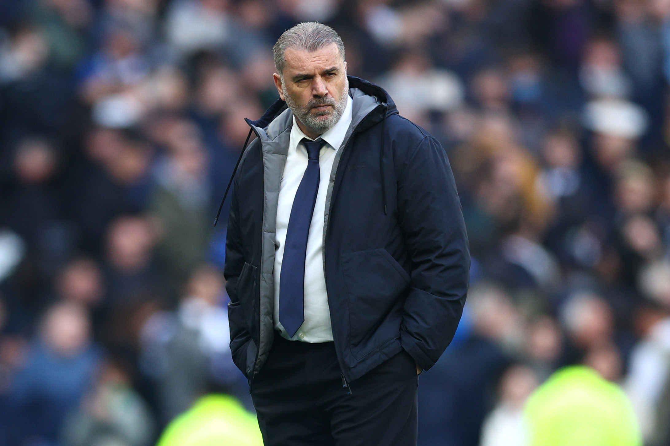 Ange Postecoglou will be under pressure from many Tottenham fans to... lose to Man City next week