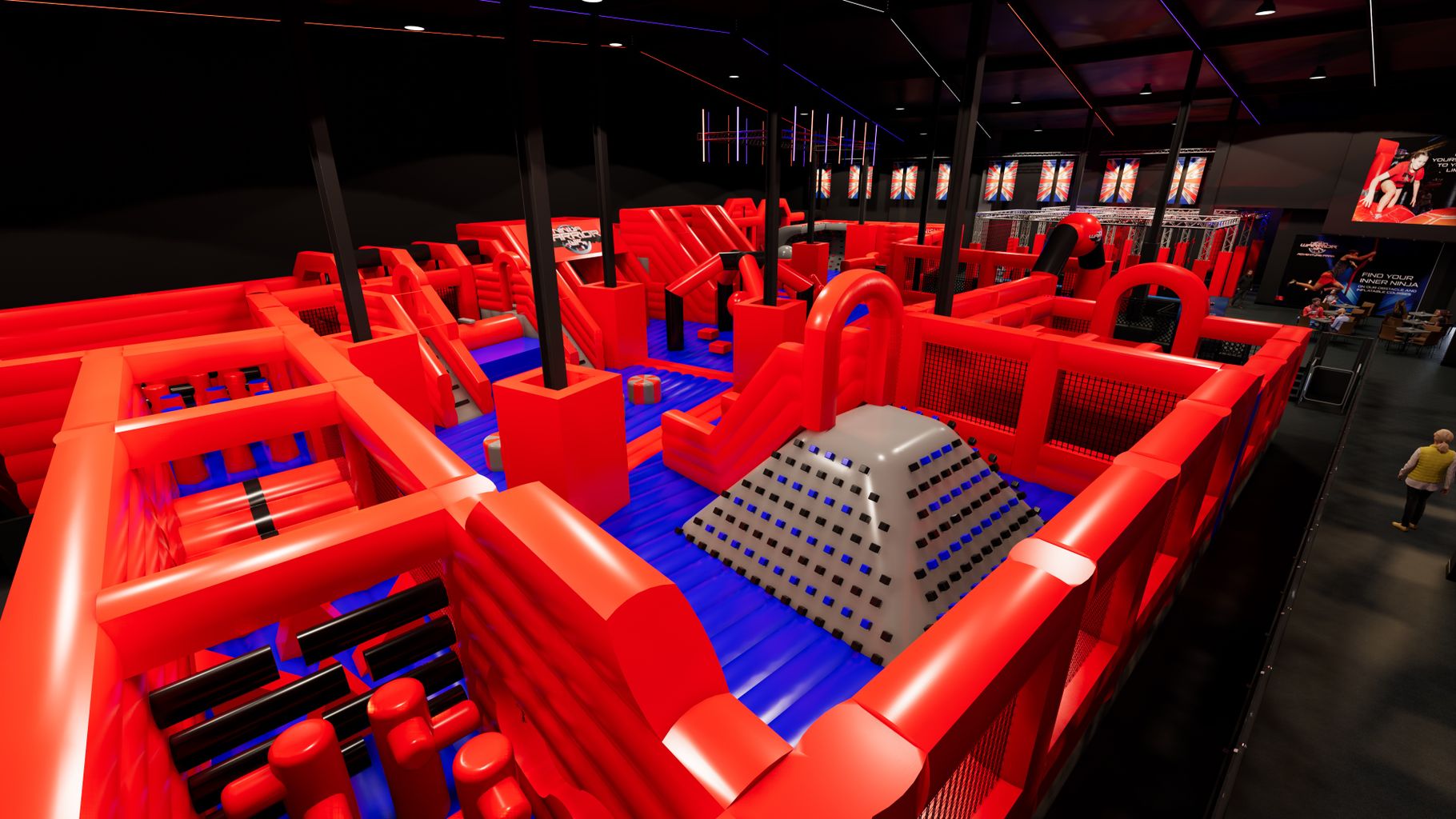 A new Ninja Warrior attraction is opening in the UK this year